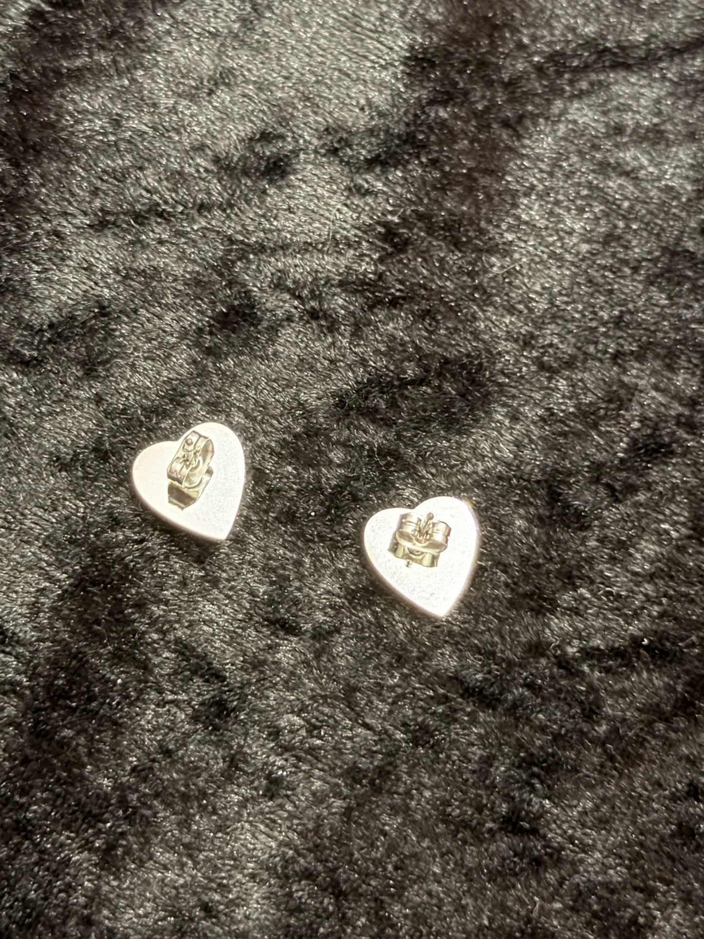 Silver Sweetheart Mini Luxe Studs