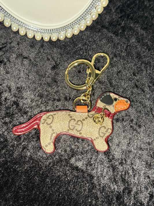Doxie Darling Charm Keychain