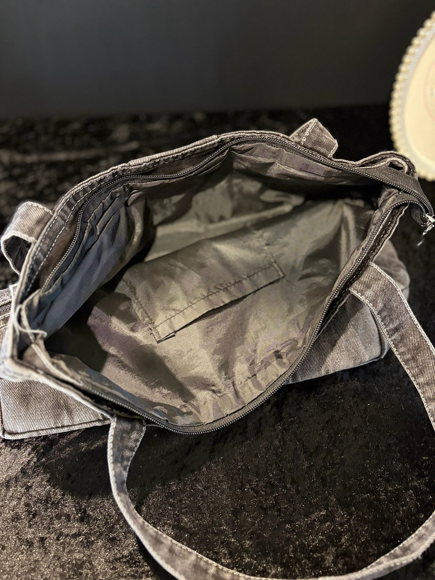 Jet Lag Babe Denim Tote