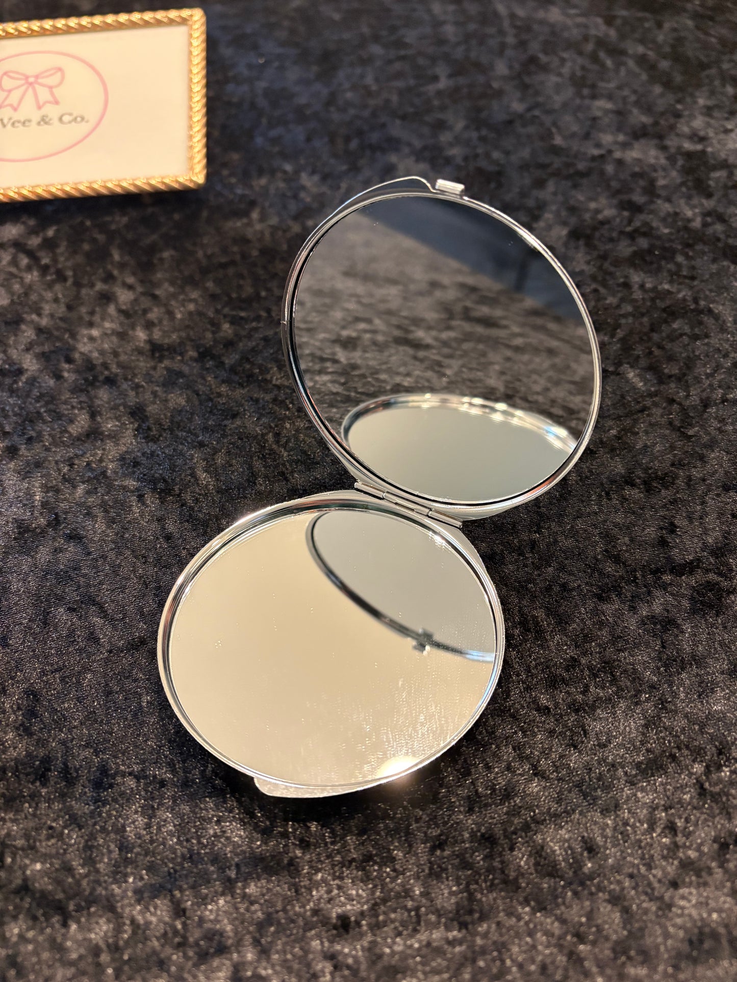 Midnight Spark Compact Mirror