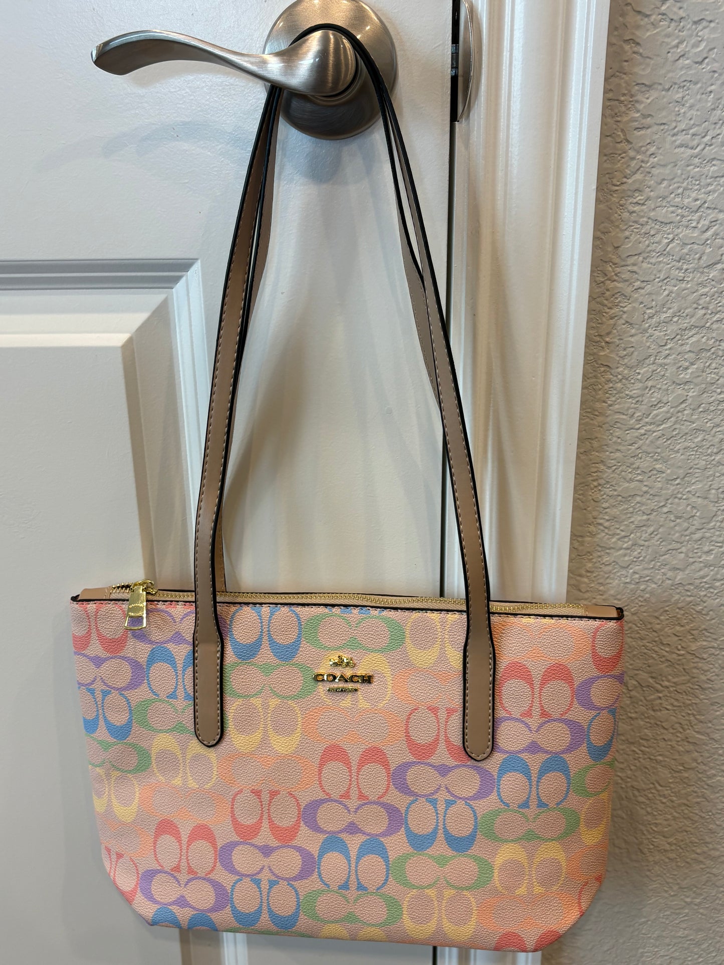 Rainbow Dream Monogram Tote