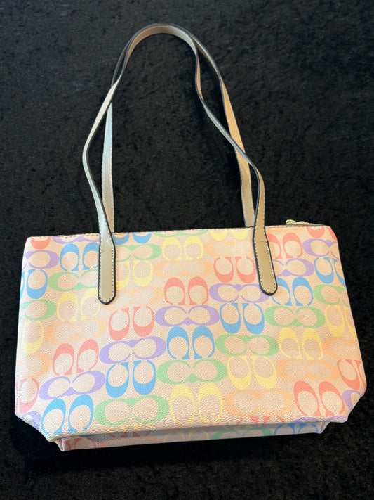 Rainbow Dream Monogram Tote