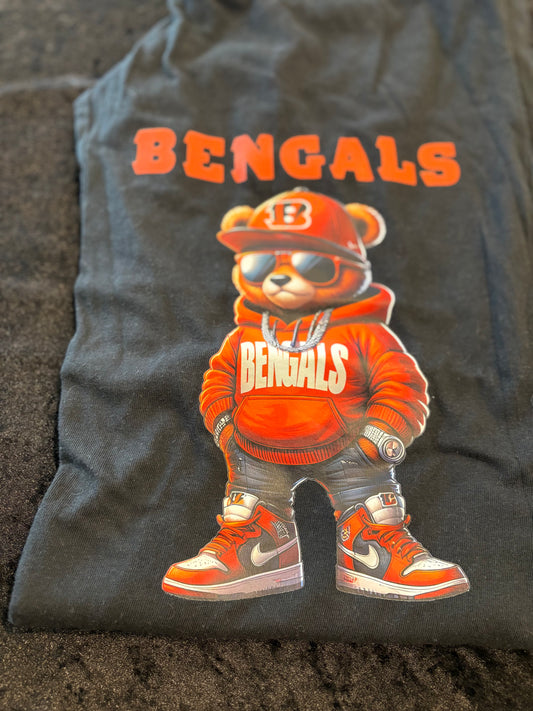 Bengal Bear Cozy Flare PJ Pants - SIZE LARGE