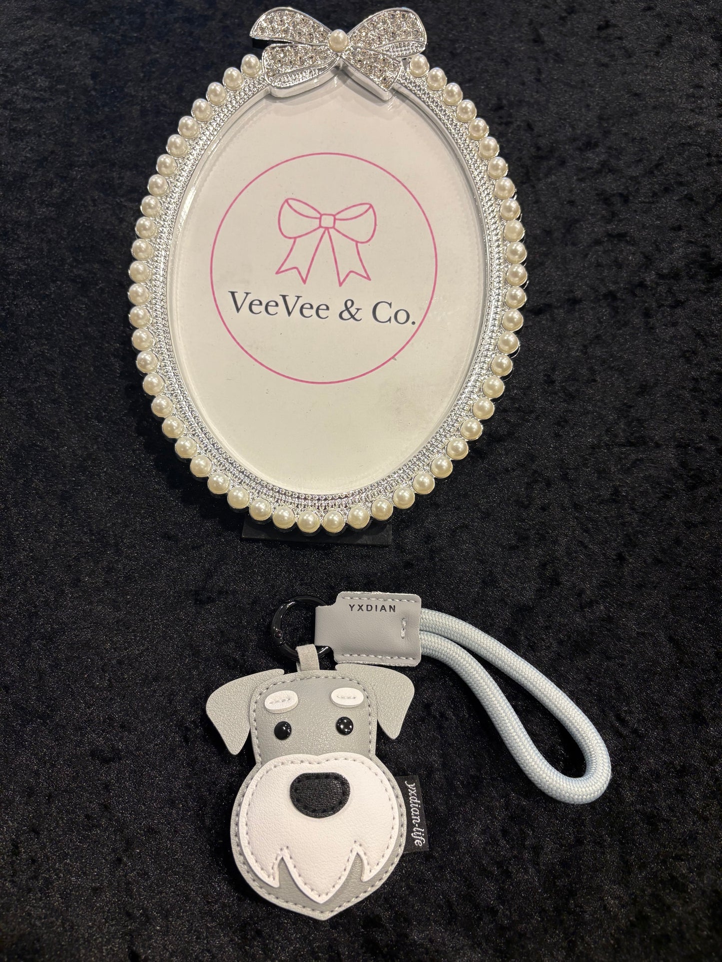 Sir Winston the Schnauzer Bag Charm