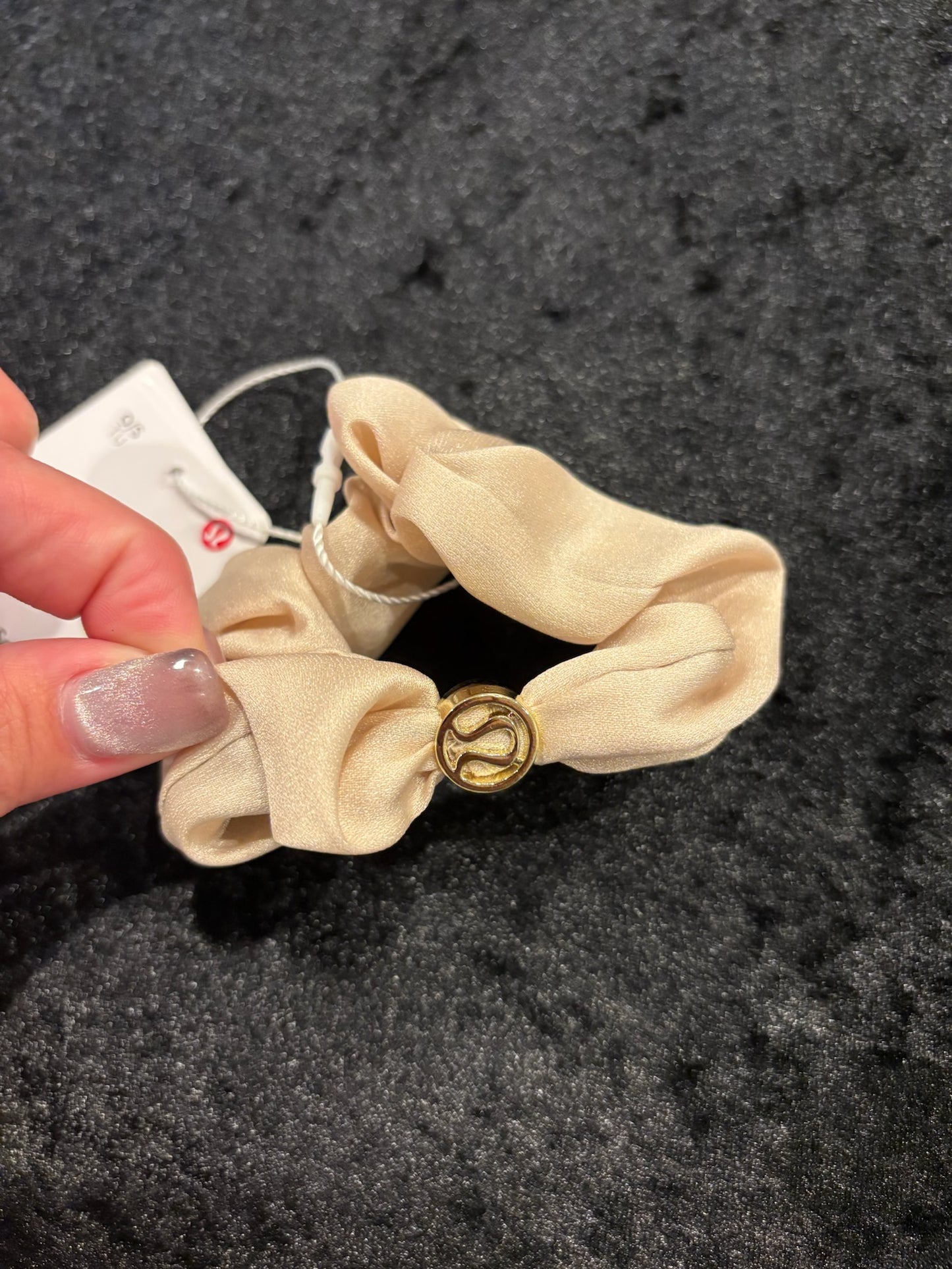 Latte Luxe Scrunchie