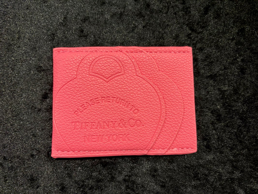 Rosy Heart Card Holder