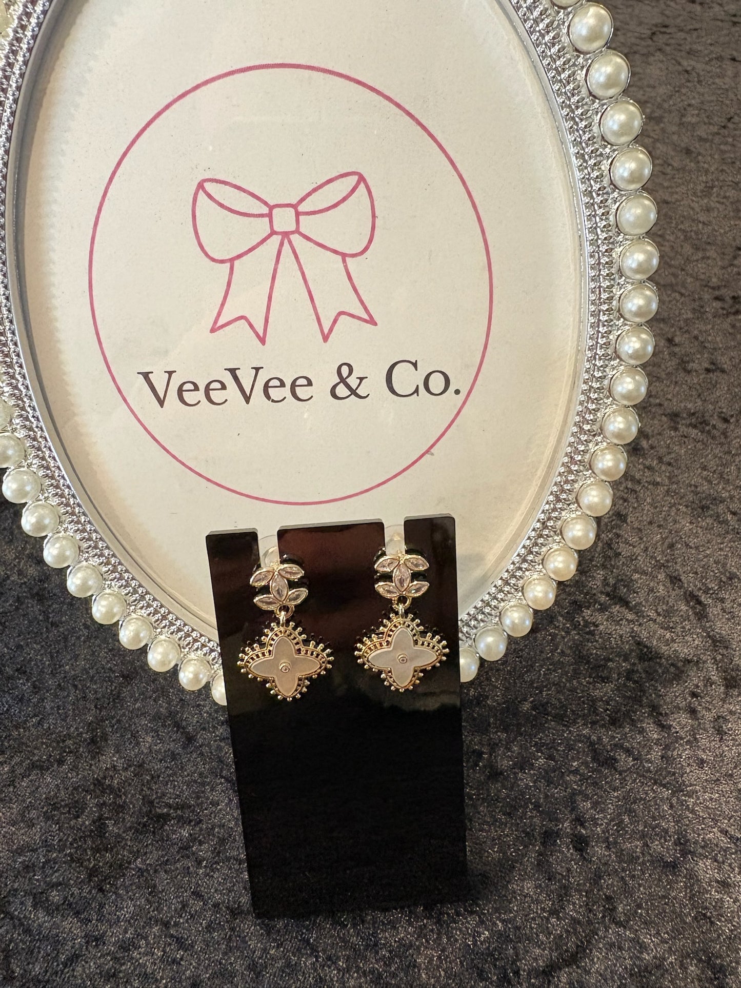 Opal Bloom Drop Earrings
