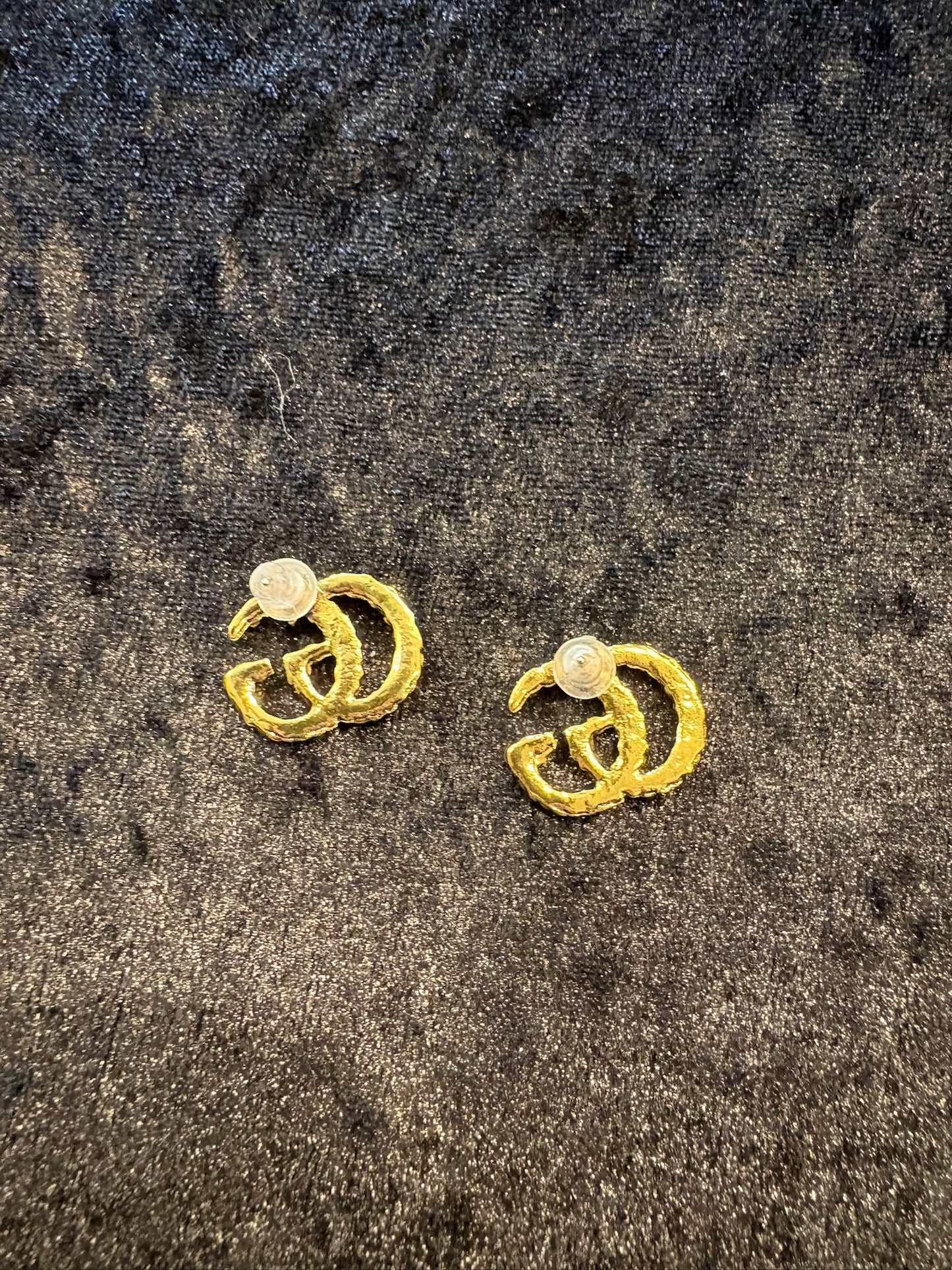 Golden Vixen Stud Earrings