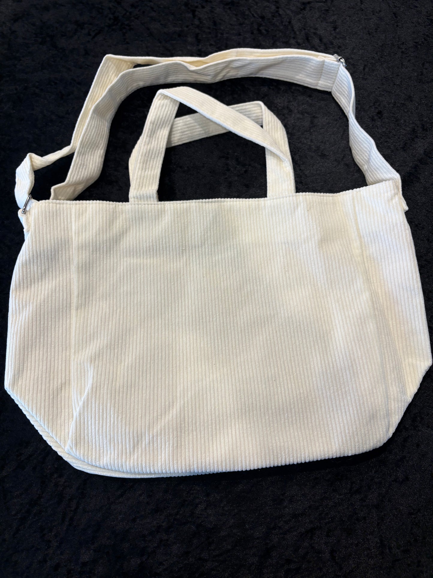 Cozy Girl Corduroy Tote