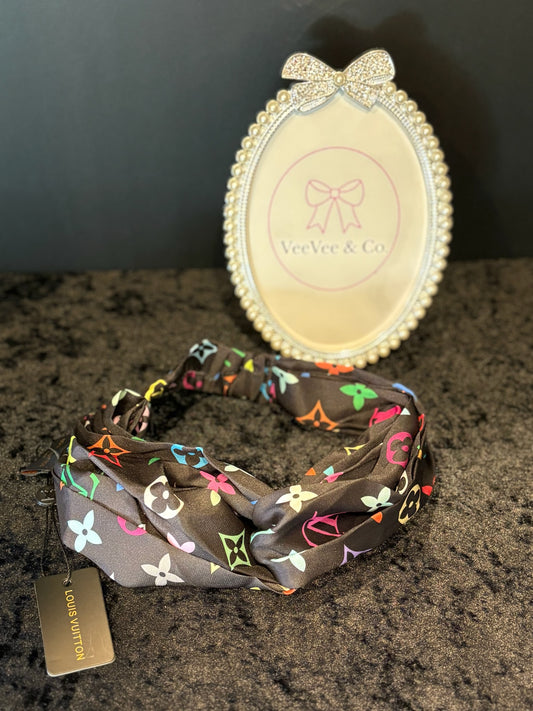 Hair Day Hero Headband ✧ Soft Stretch Monogram Wrap