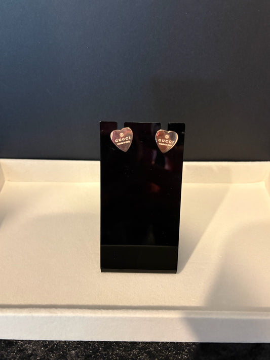 Rose Gold Sweetheart Mini Luxe Studs