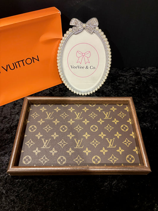 Walnut Luxe Catchall Tray