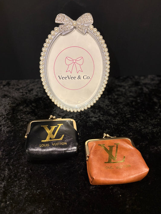 Kiss Lock Mini Coin Pouches