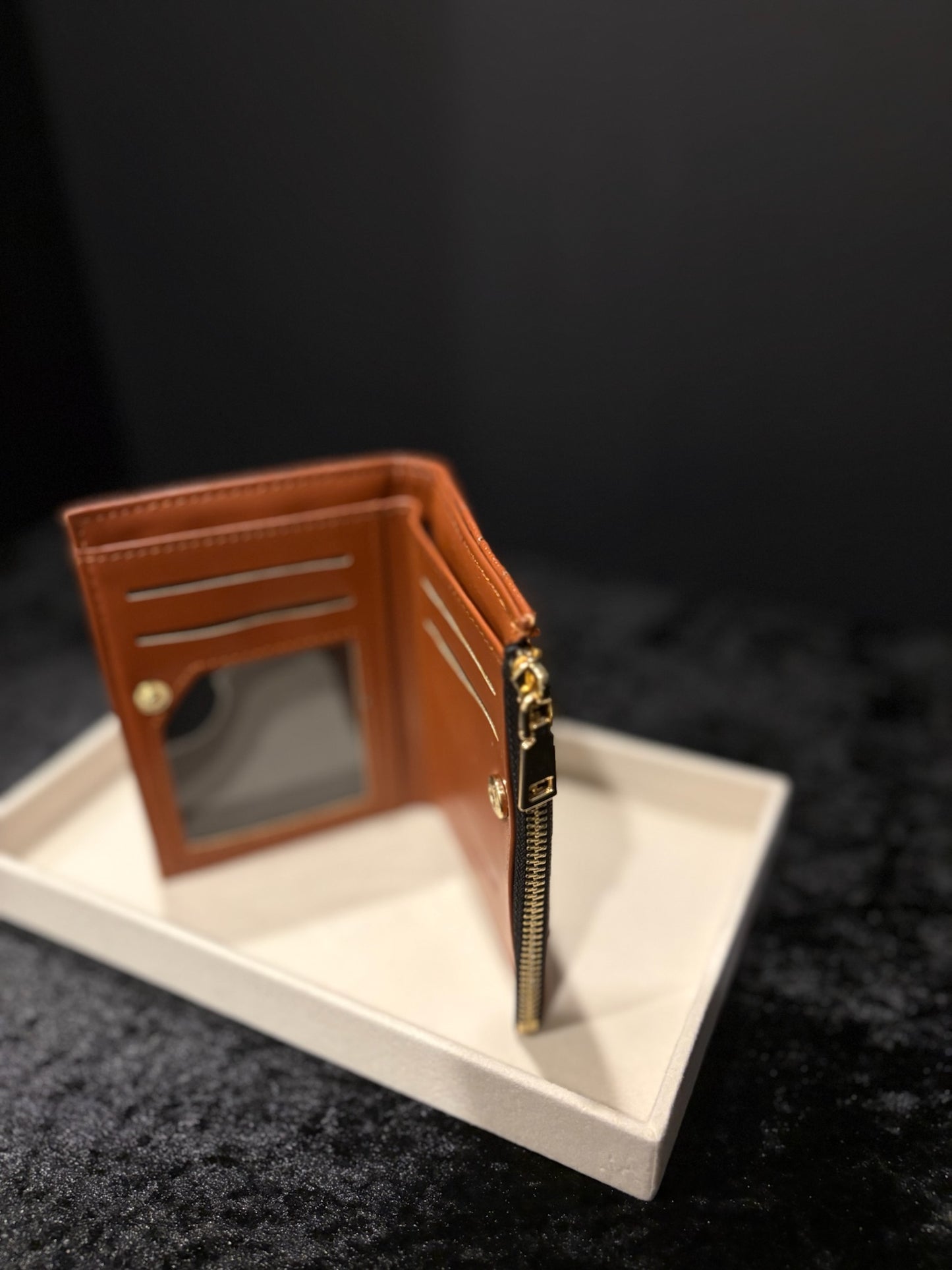 Café Quilted Wallet