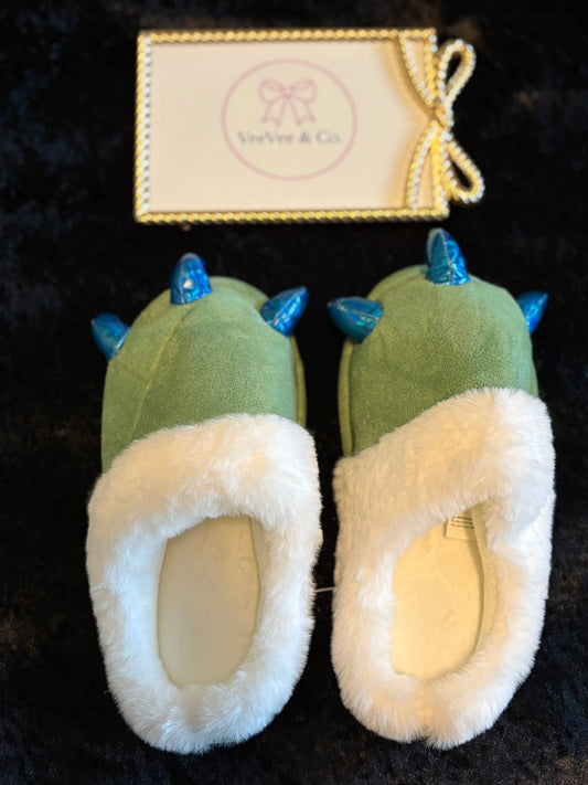 Little Dino Stomp Slippers • Size 13-1