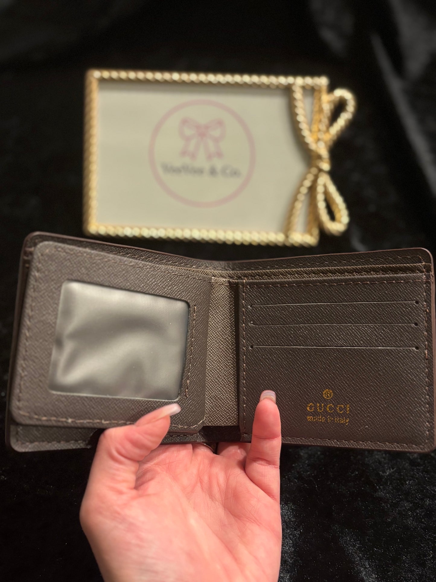 The Everyday Tan Monogram Wallet