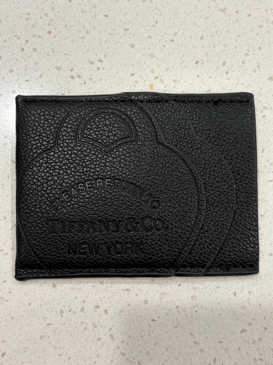 Little Black Luxe Card Holder