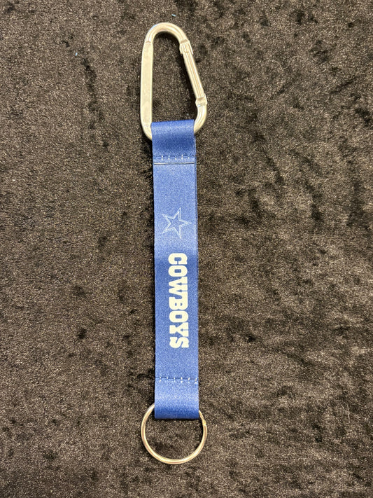 Game Day Ready Cowboys Mini Lanyard Keychain