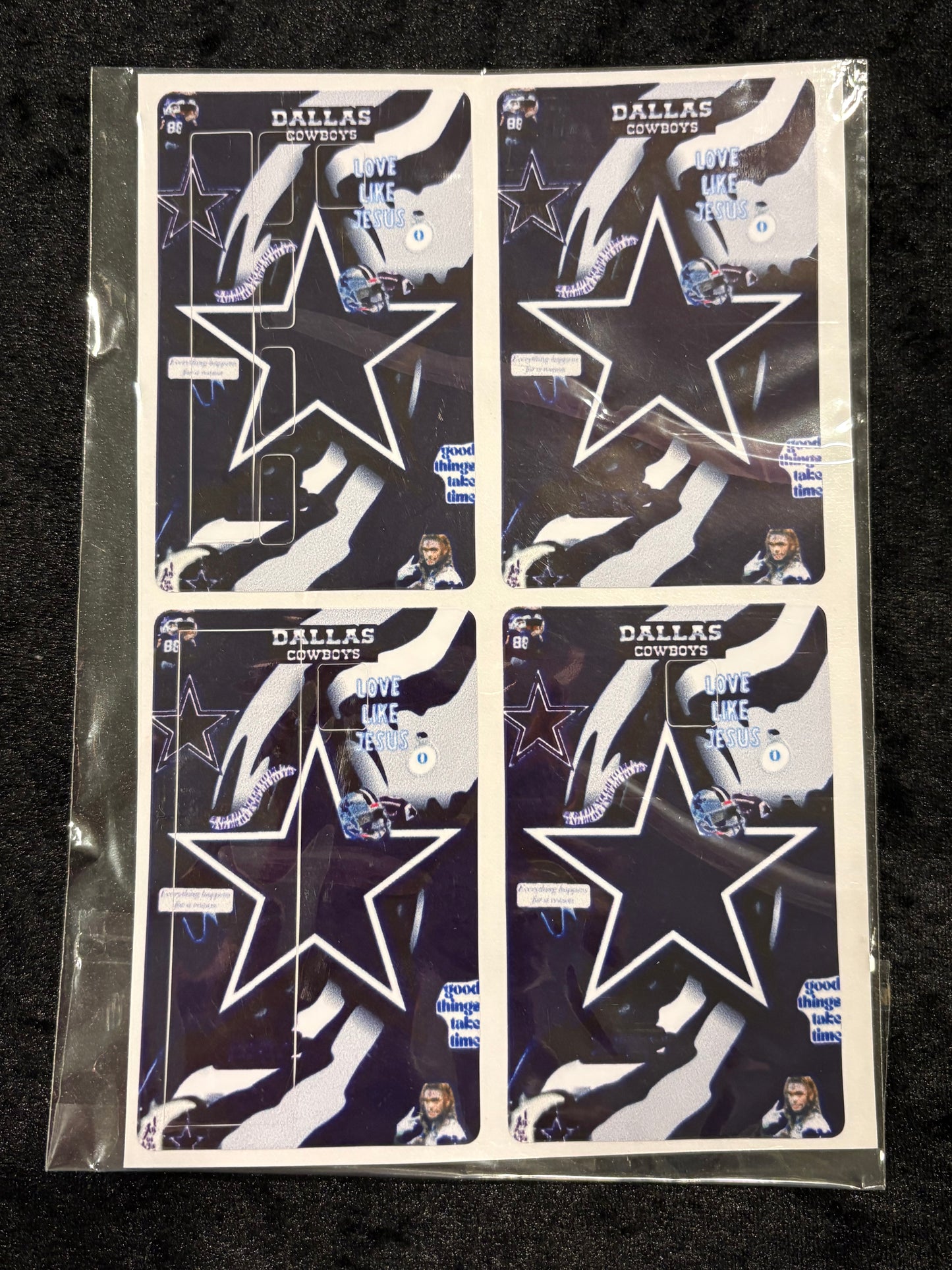 Cowboys Card Covers Trio Set