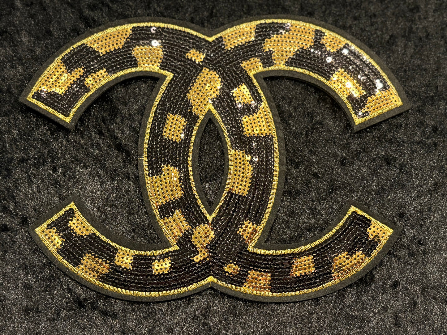 Glam Glow Letter Sequin Iron-On Patch Collection ~ 5 Styles
