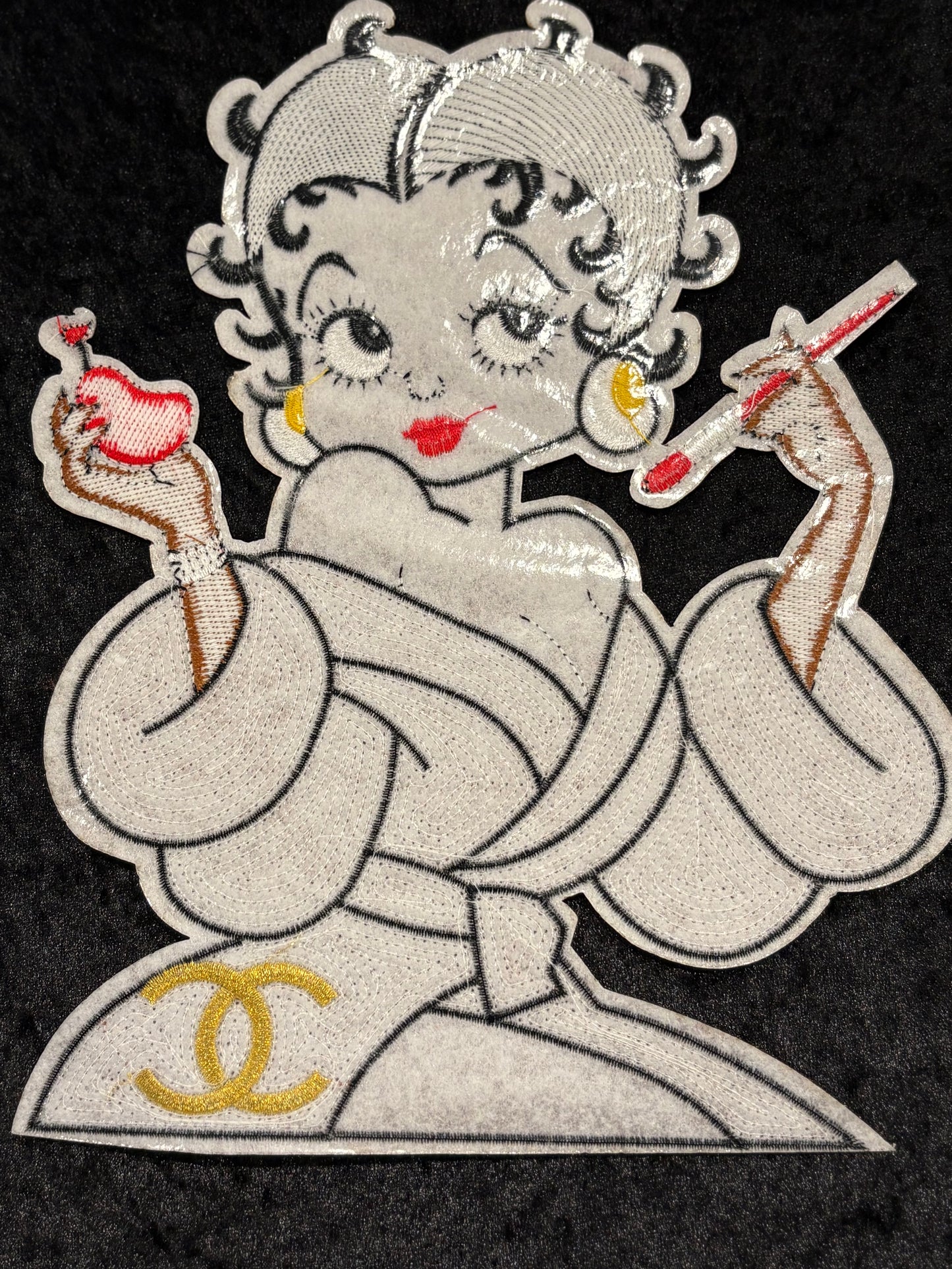 Darling Diva Sequin Iron-On Patch