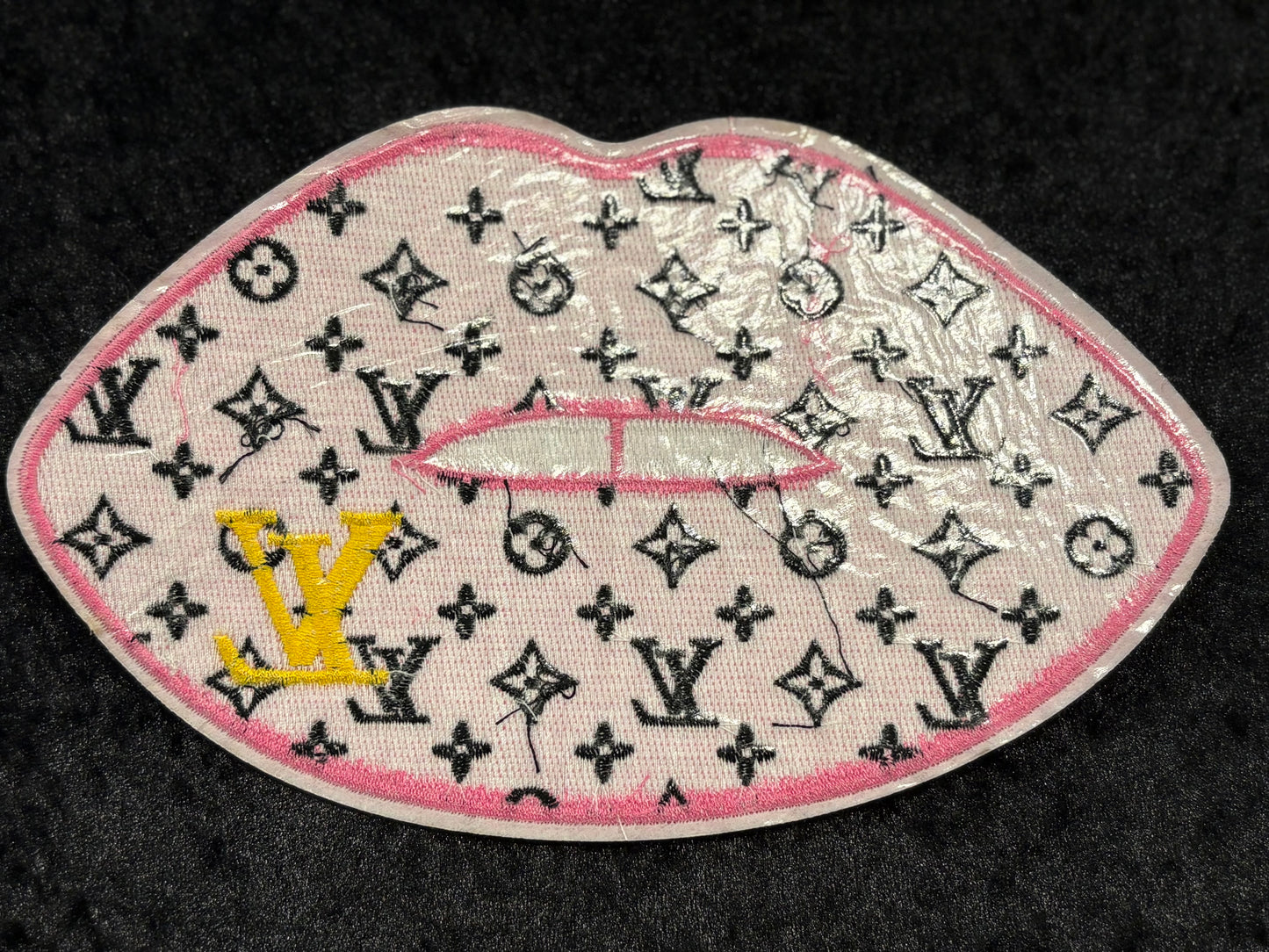 Pretty Pout Lip Iron-On Patch