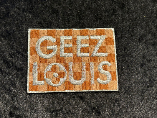Trendy Checkered Iron-On Patch