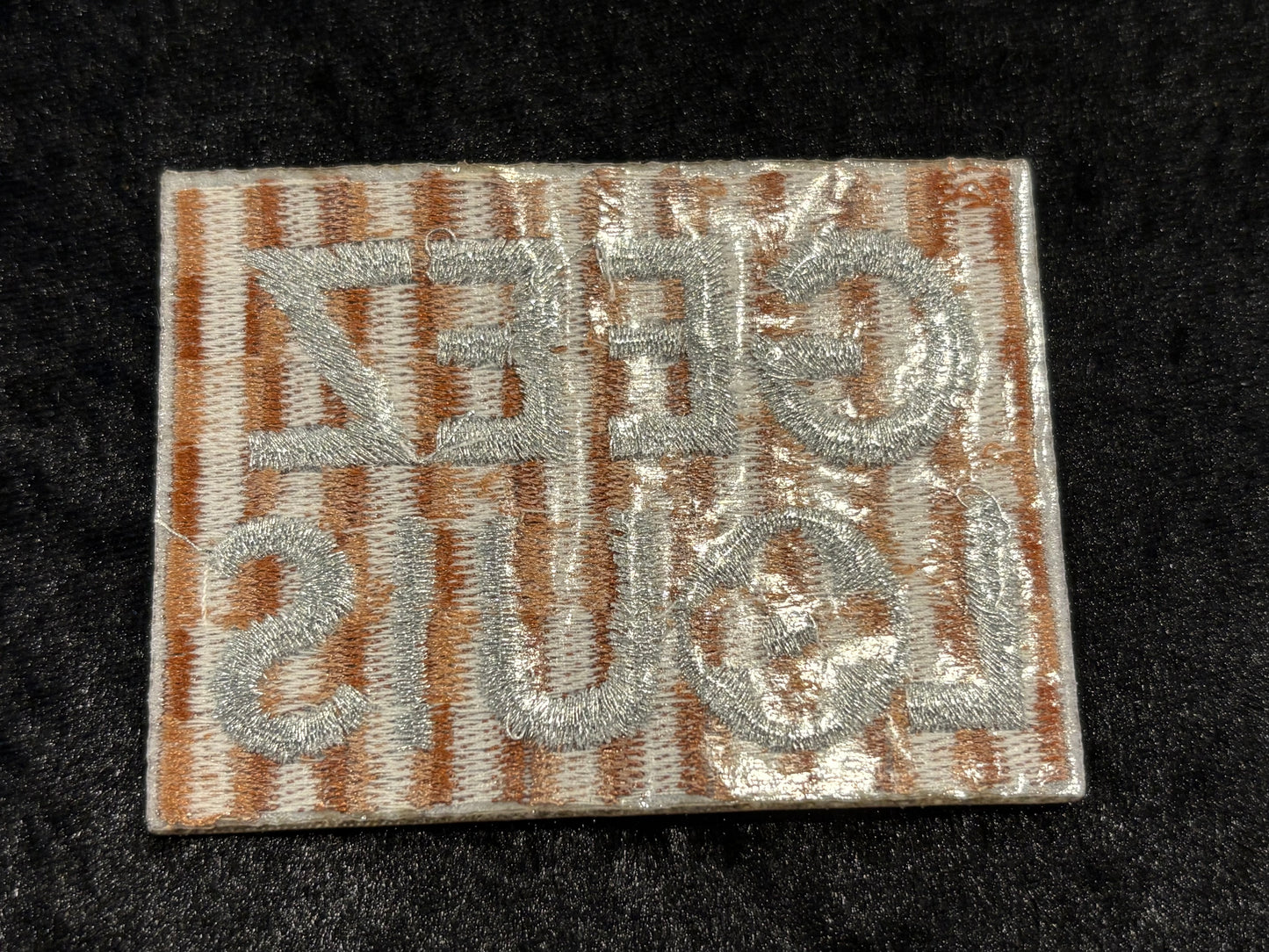 Trendy Checkered Iron-On Patch