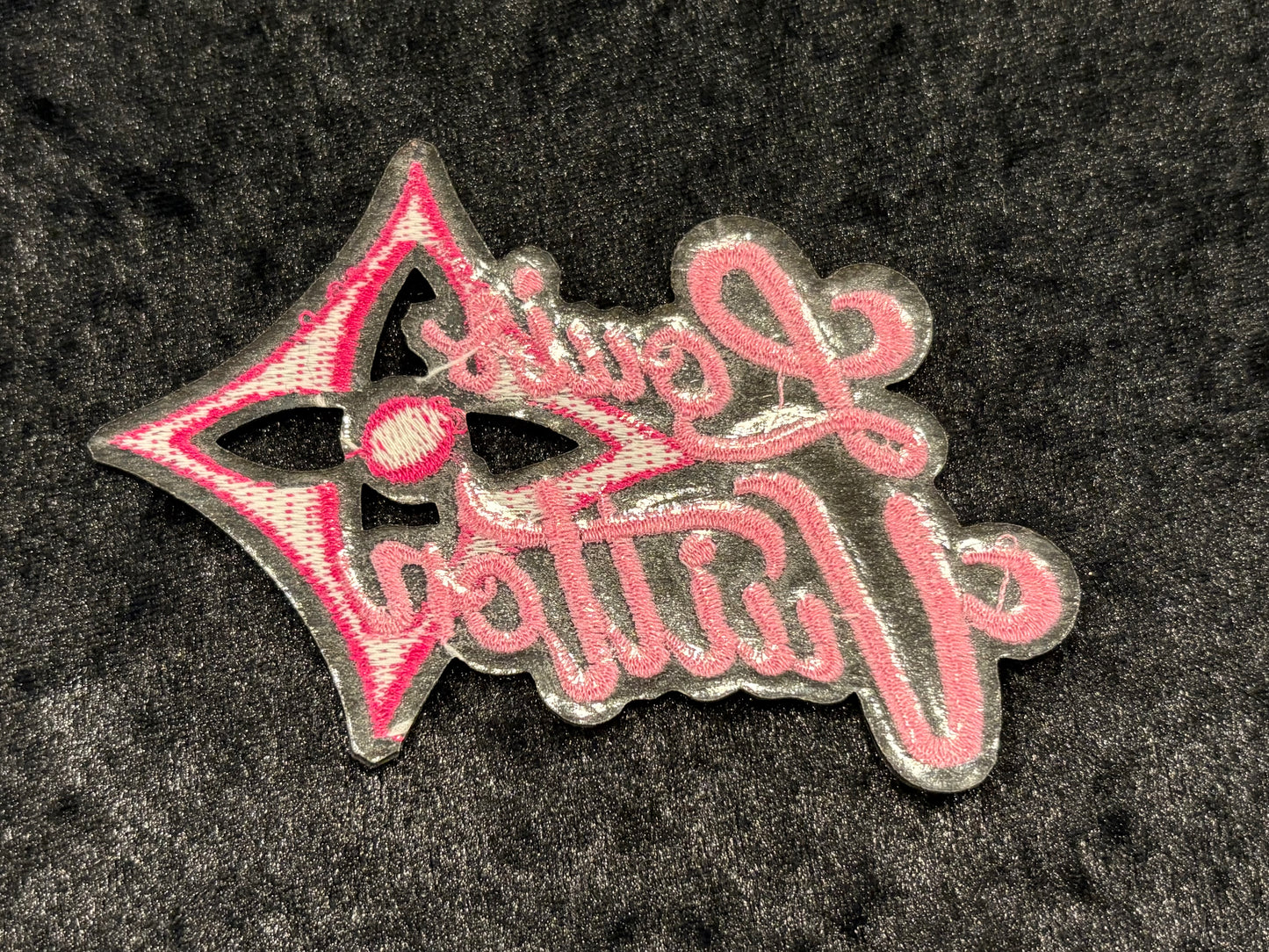 Pink Aesthetic Monogram Iron-On Patch Set
