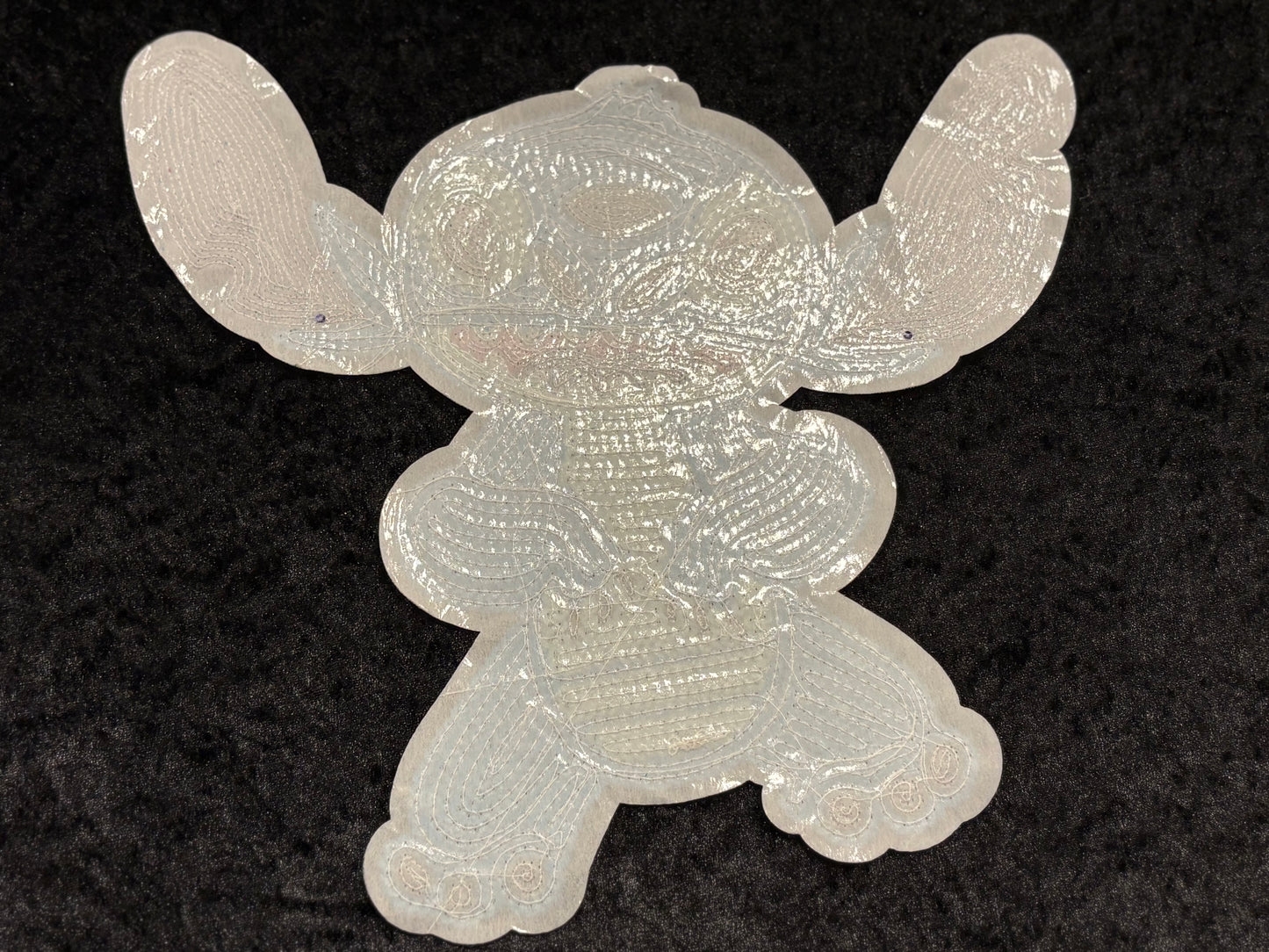 Galactic Cutie Stitch Iron-On Patch