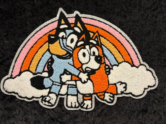 Family Fun Rainbow Iron-On Patch