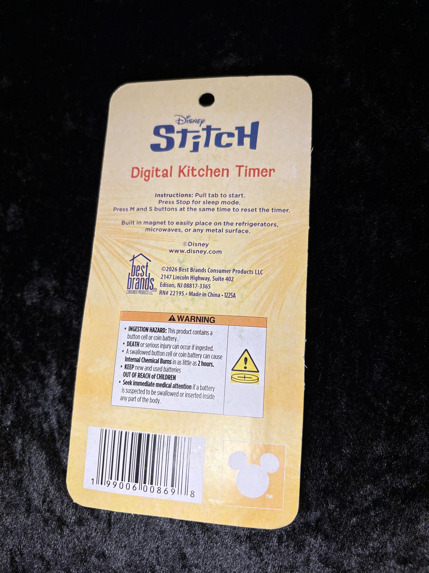 Stitch’s Cute Little Kitchen Timer
