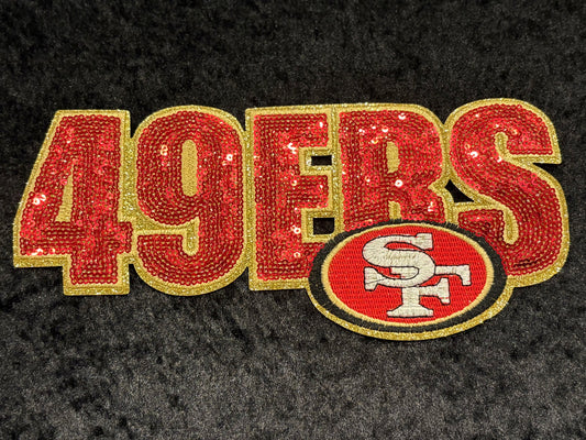 Niner Nation Sparkle Iron-On Patch