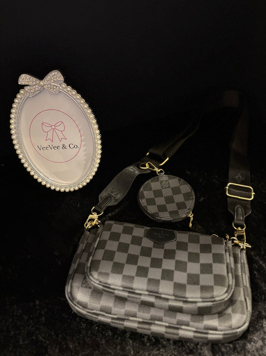 3-in-1 Chic Pouch Purse Set