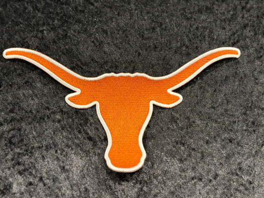 Hook ’Em Horns Iron-On Patch