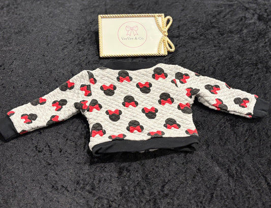 Minnie Magic Quilted Zip-Up ~ SIZE 3/6M