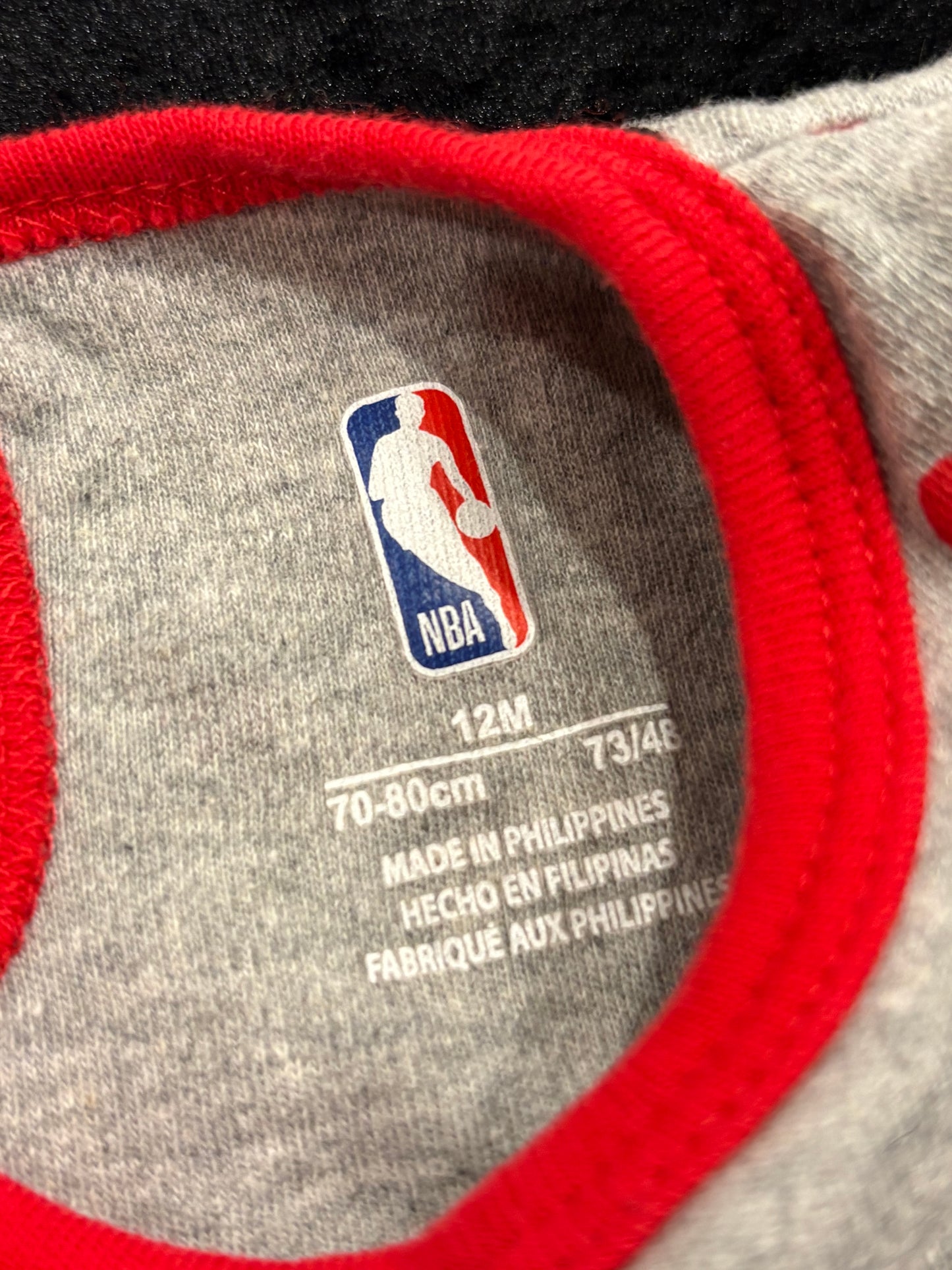 Lil Rockets Ruffle Duo | 2-Pack Houston Rockets Baby Onesies ~ 12M