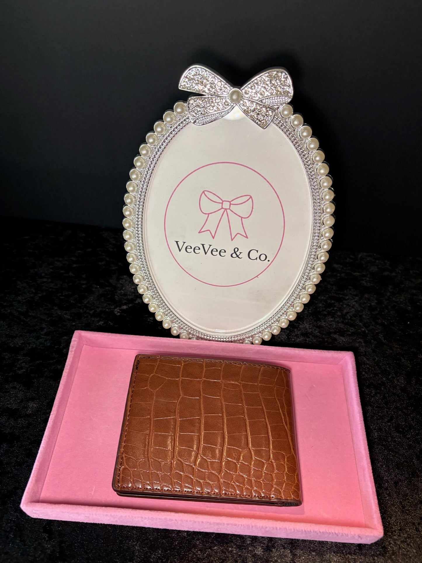 🤎✨ Clearance Luxe Wallet | Brown Alligator Style Bi-Fold Wallet