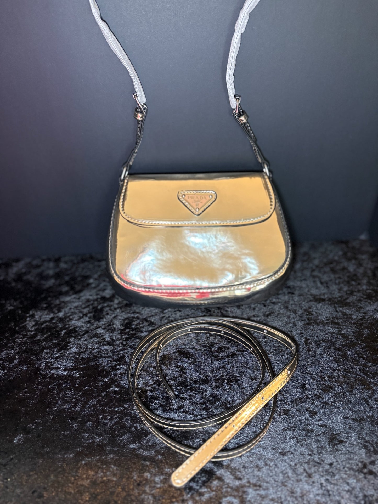 β¨π Golden Girl Bag | Metallic Gold Convertible Crossbody