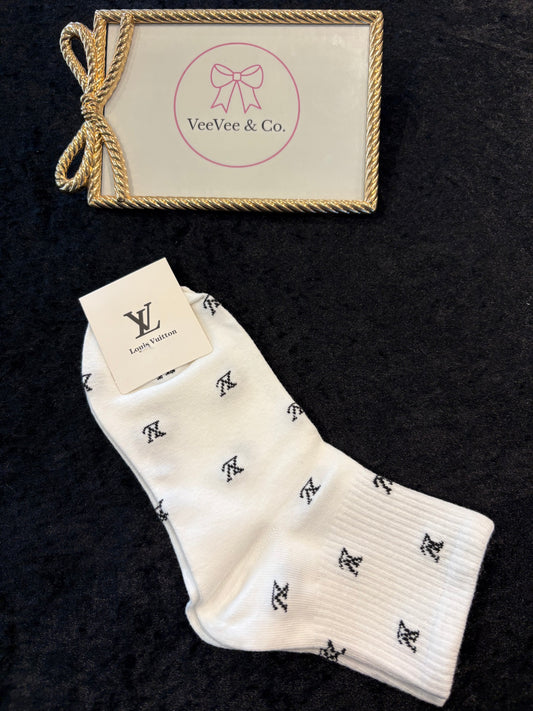 Statement Socks – Luxe Logo Mix