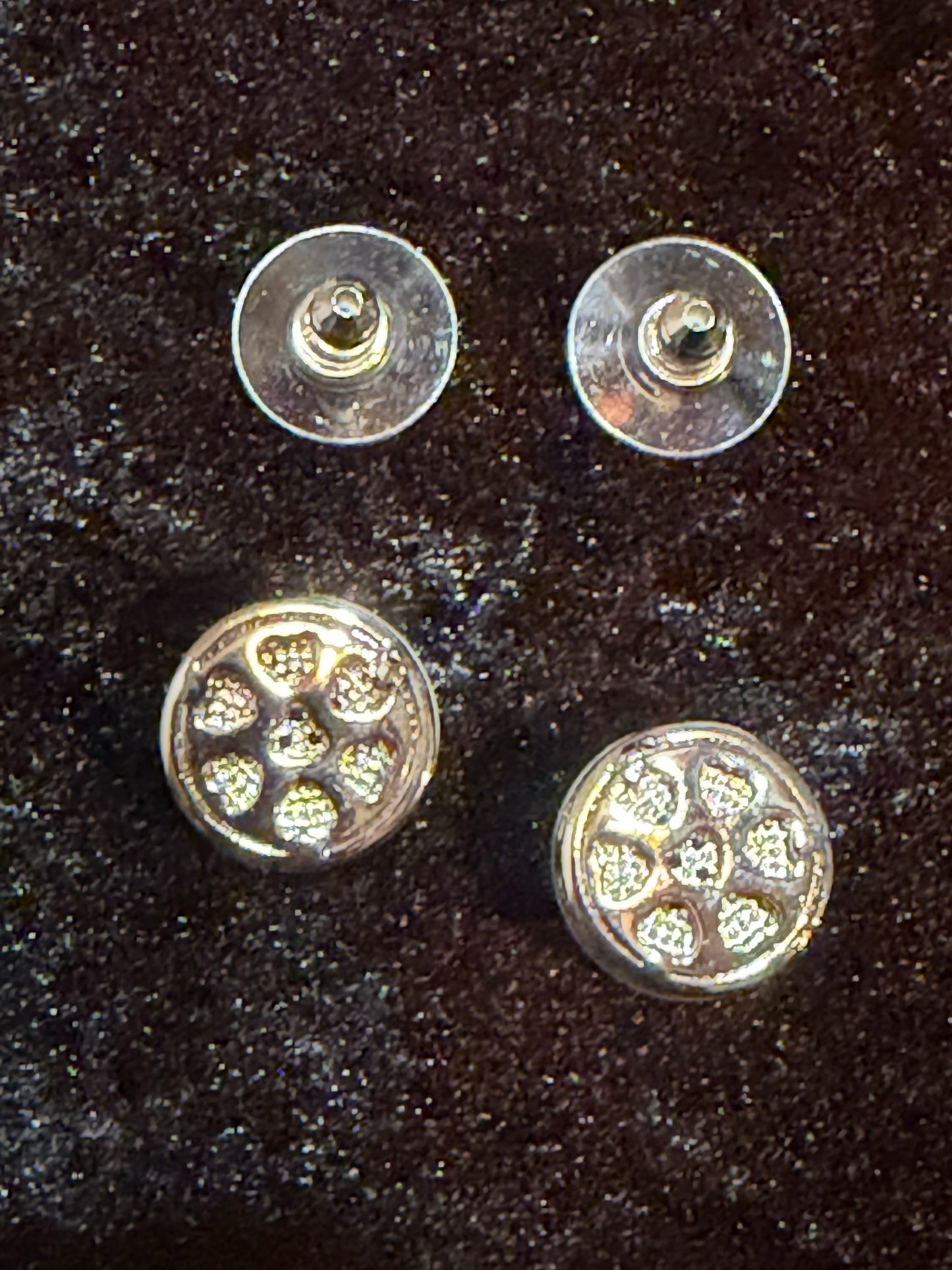 Opal Glow Stud Earrings