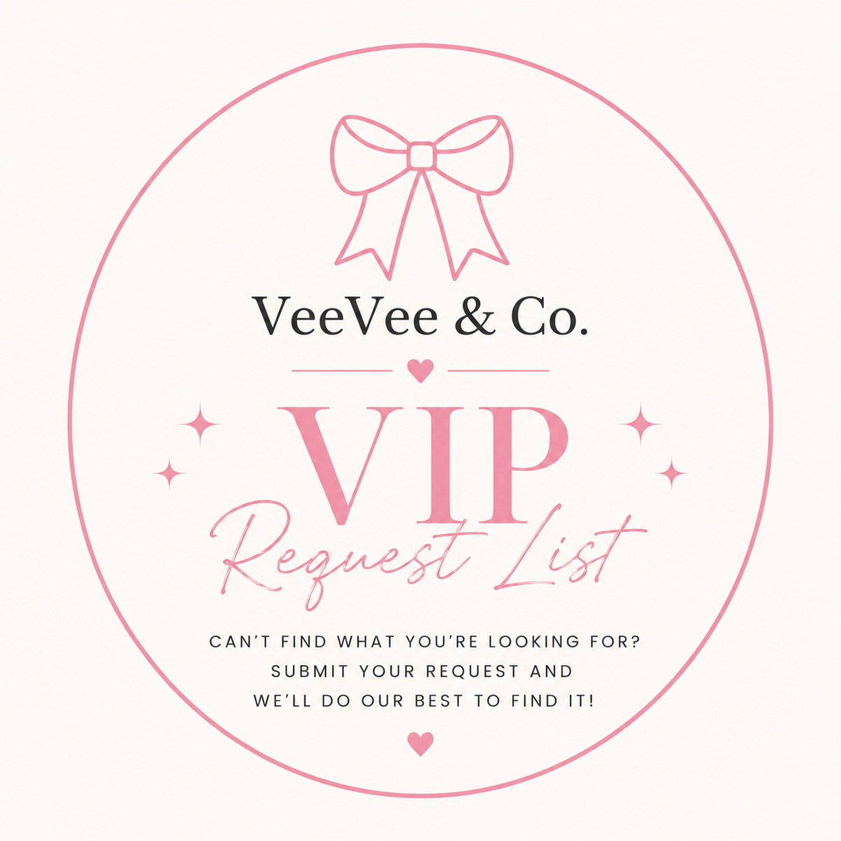 VIP Request List