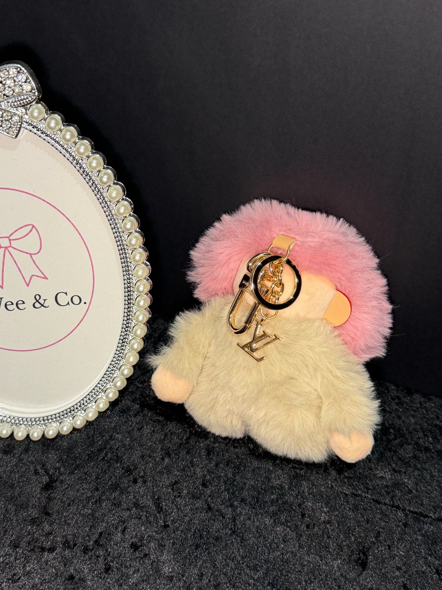 Pink Puff Princess Charm