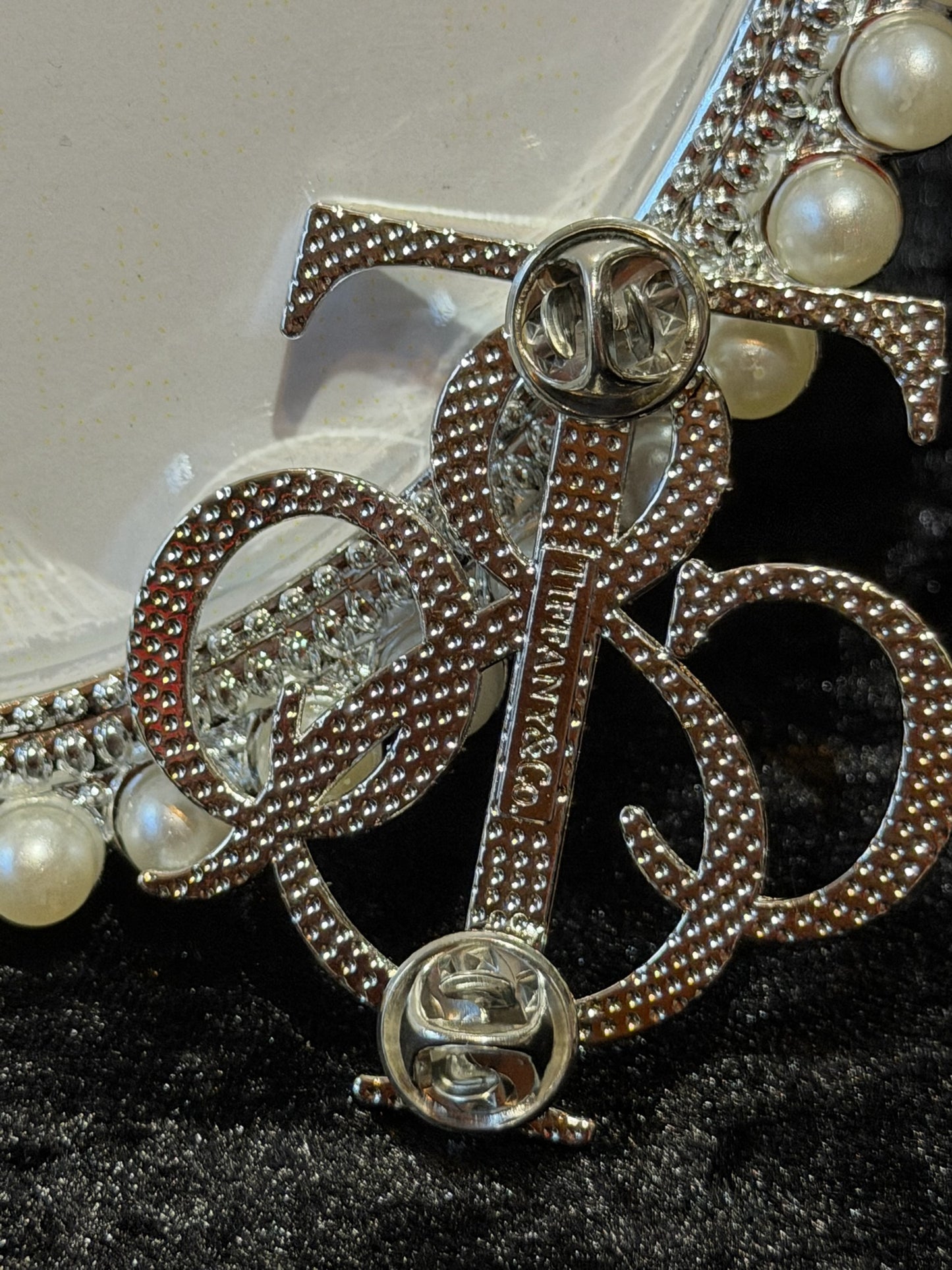 Crystal Elegance Statement Pin