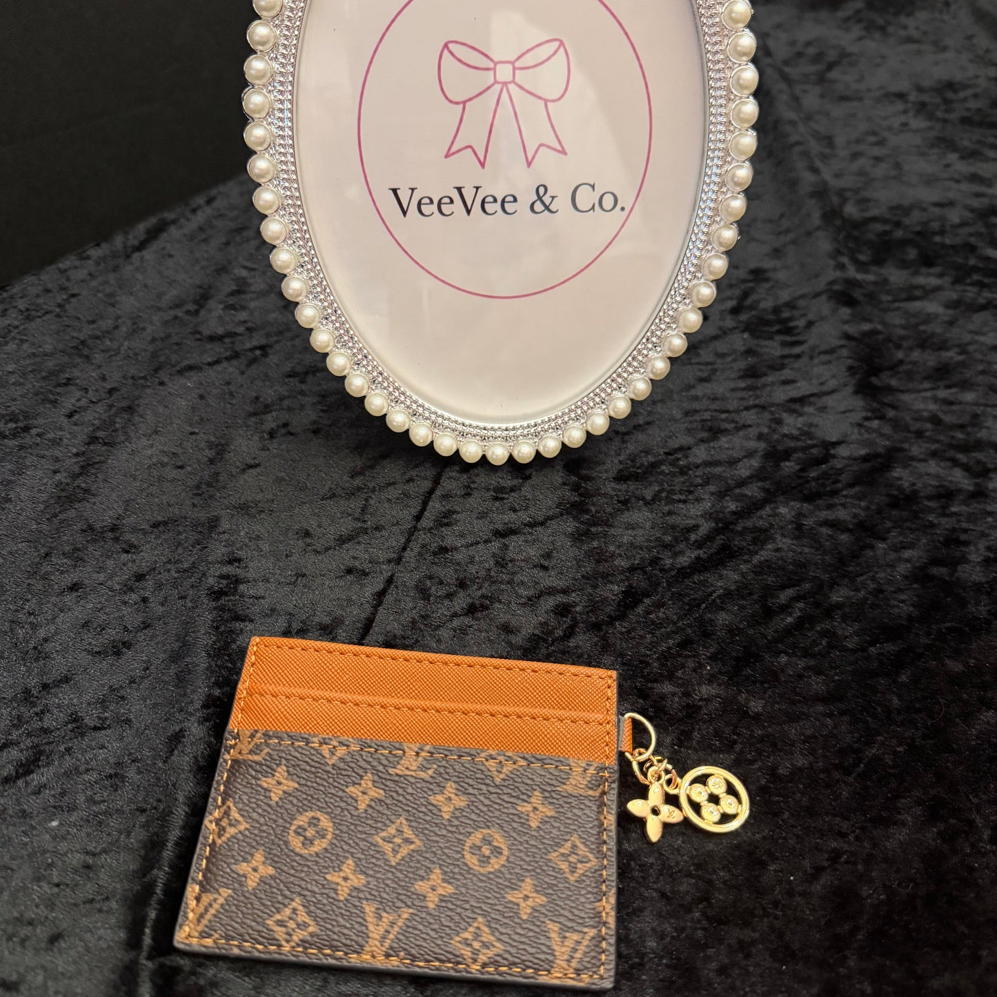 The Golden Charm Card Wallet