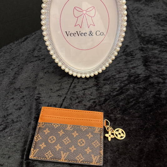 The Golden Charm Card Wallet
