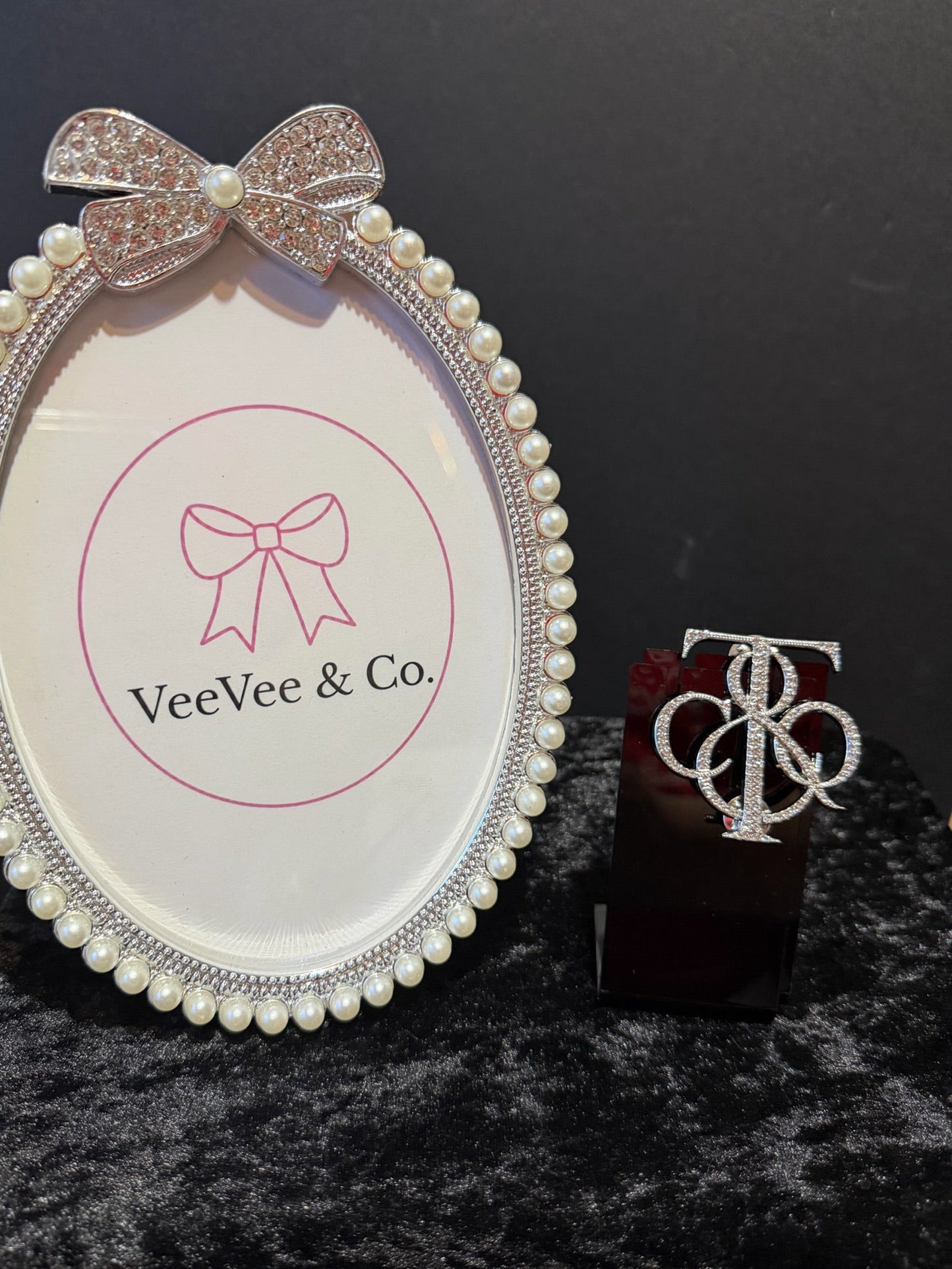 Crystal Elegance Statement Pin