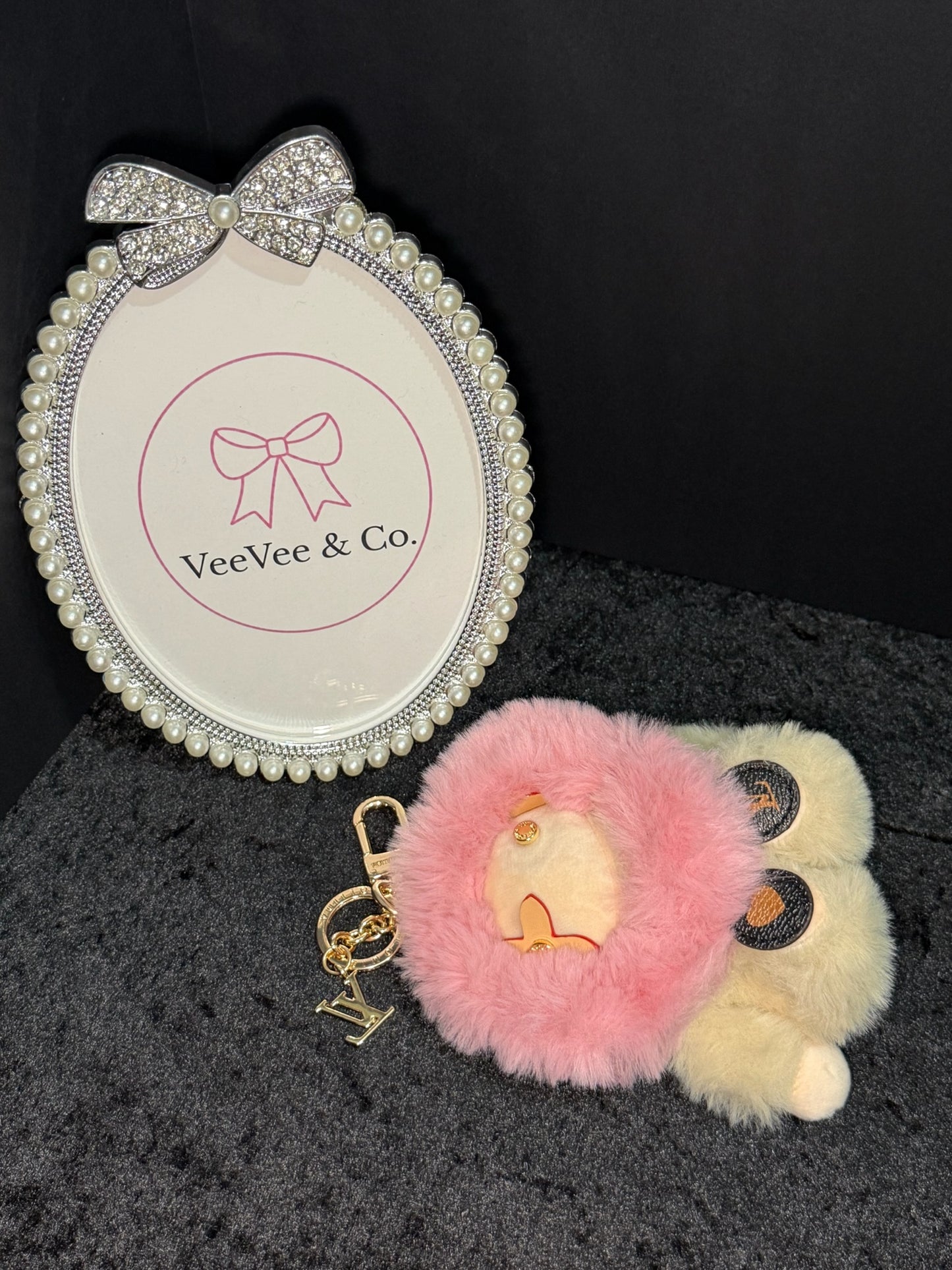 Pink Puff Princess Charm