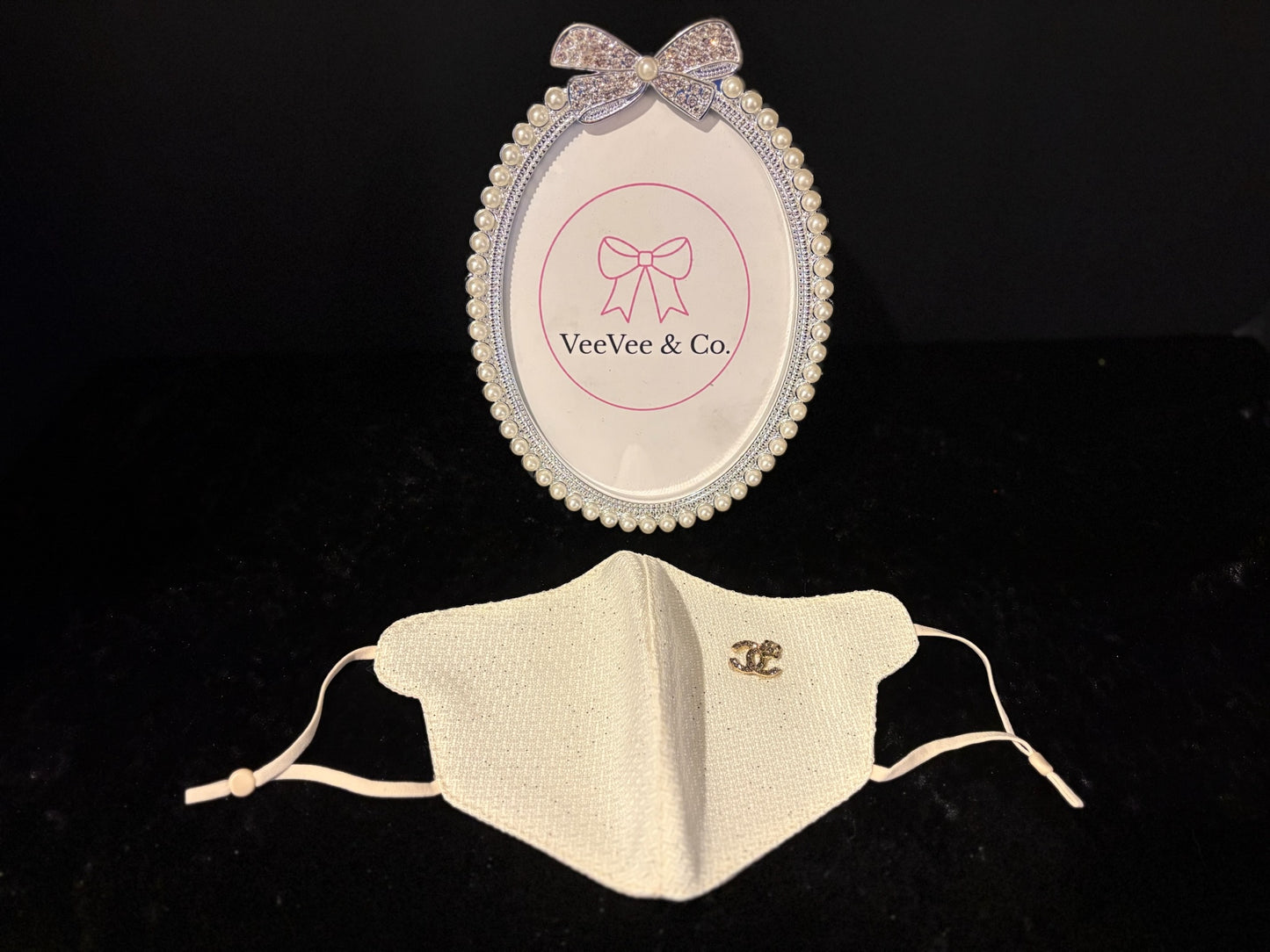 Golden Butterfly Face Mask