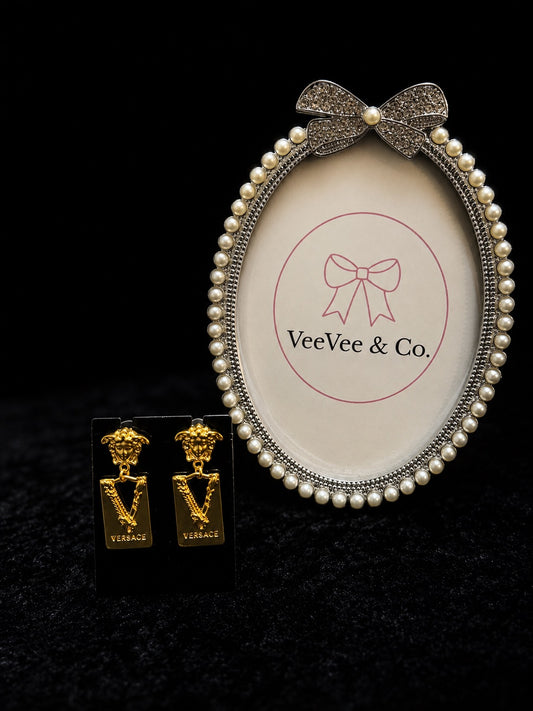 Golden Goddess Drop Earrings